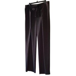 Gabrielle Union New York & Co. Womens Brown Wide-Leg Trousers